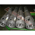 extruder twin double screws barrel ZHOUSHAN OSD for Zhangjiagang Keruit machine PVC foam sheet COLMONOY 56 83 Stellite HK7